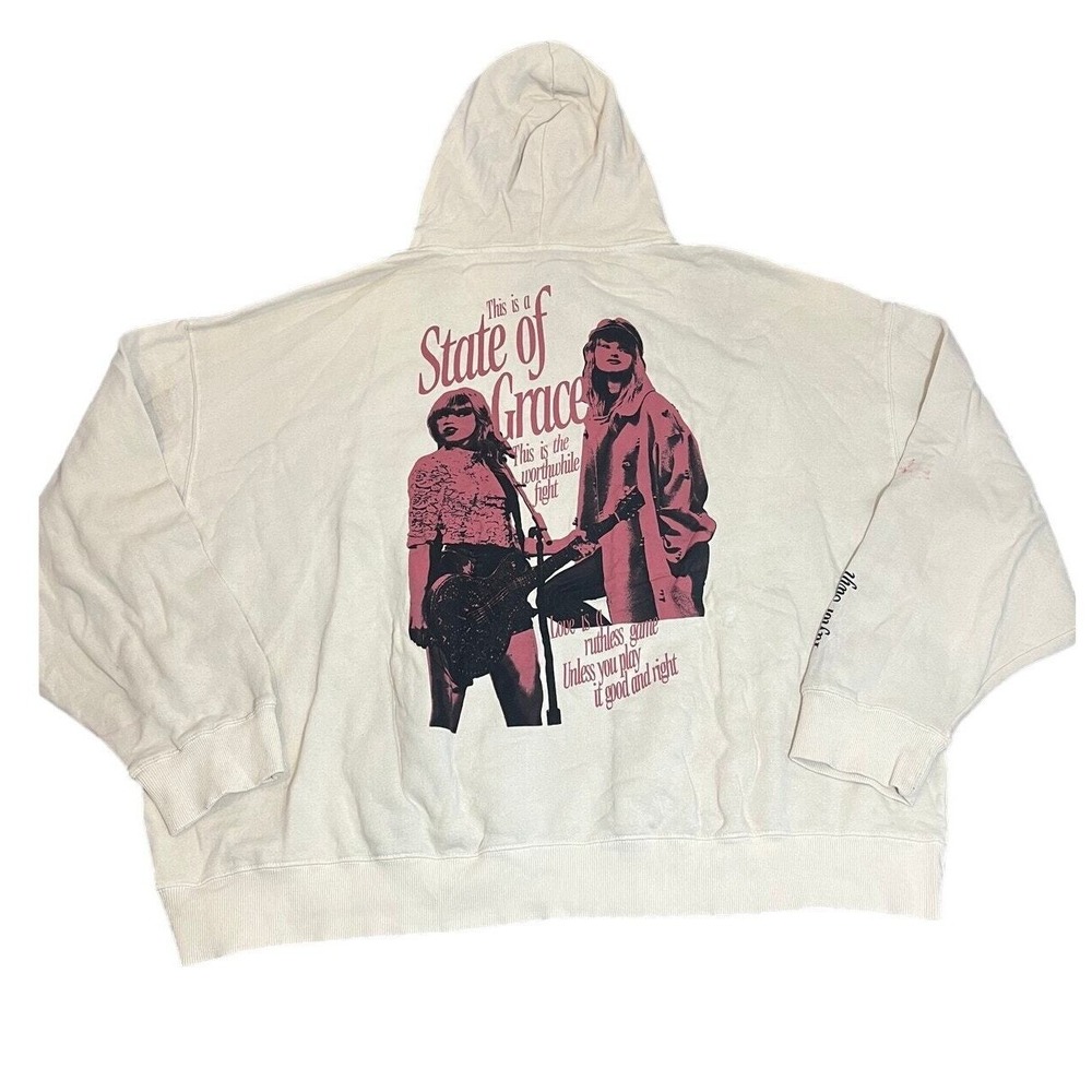 Taylor Swift Red Tour Taylors Version Hoodie Official Merch‎ Size 3XL Rare Piece